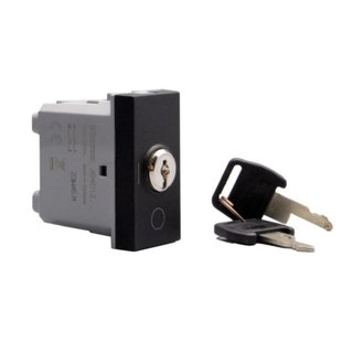 BTicino 1-way switch 2P 16 AX - 250 Va.c. with key — JB4012