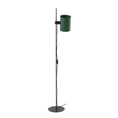 Faro Barcelona GUADALUPE Black/green floor lamp — manufacturer representative image