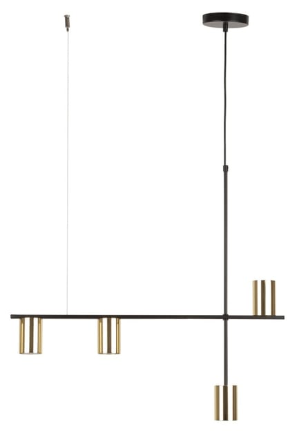 Sigma VENDO 4 Pendant czarno-gold mosiądzowany — 33690