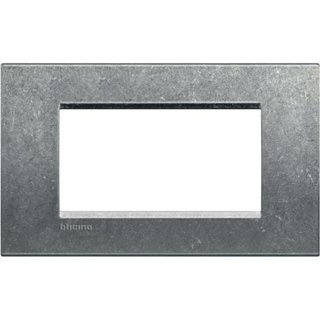 BTicino Square cover plate 4 modules - native — LNA4804NA