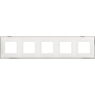 BTicino Cover plate - 2+2+2+2+2 horizontal/vertical installation modules — R4802M5WR