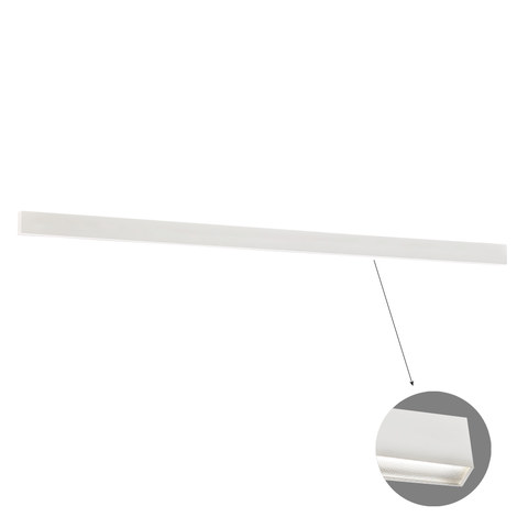 Viokef Linear Ceiling L3100 3000K White Microprismatic Ciba — manufacturer representative image