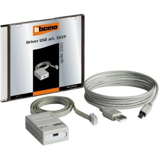 BTicino Cable for the connection to the PC of the MyHOME devices. — 3559