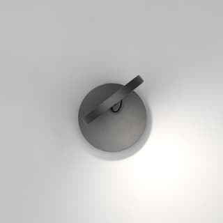 Artemide Demetra Spotlight - with Switch - 2700K - Anthracite Grey — 1730W10A
