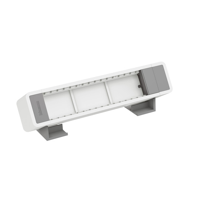BTicino Desktop multi-outlet extensions to be equipped with MatixGO devices - 8 modules - Color: grey. — 1508612WG