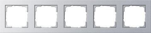 Gira E2 cover frame colour aluminium colour aluminium (lacquered) — 021525