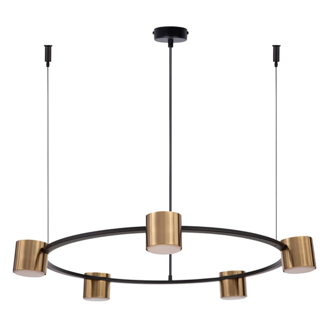 Sigma Pendant lamp KODO 5 black/gold 41329