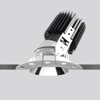 Artemide Everything 80 - Round - Trimless - Adj - 18° - 2700K - Polished Metal — M331405