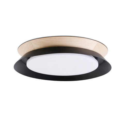 Faro Barcelona TENDER Black ceiling lamp — manufacturer representative image