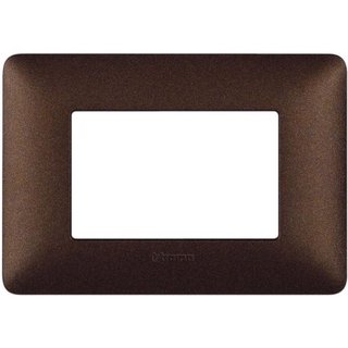 BTicino Cover plate 3 modules — AM4803TGG