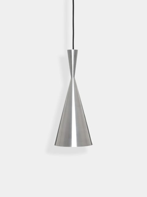 Tom Dixon Unbeaten Tall Pendant | Brushed Aluminium — BLS03A-PEUM5