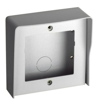 BTicino Wall-mounting box – 1 module- aluminium finish — 345311