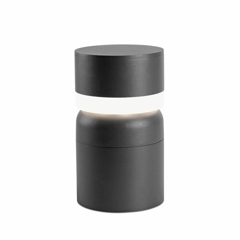 Faro Barcelona SETE Dark grey bollard lamp — manufacturer representative image