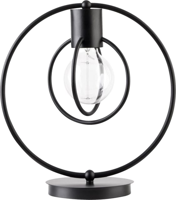 Sigma AURA round Table lamp CZARNA — 50080