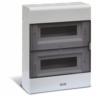 AVE IP40 WALL MOUNTED ENCLOS. 24 DIN M — Q4024N