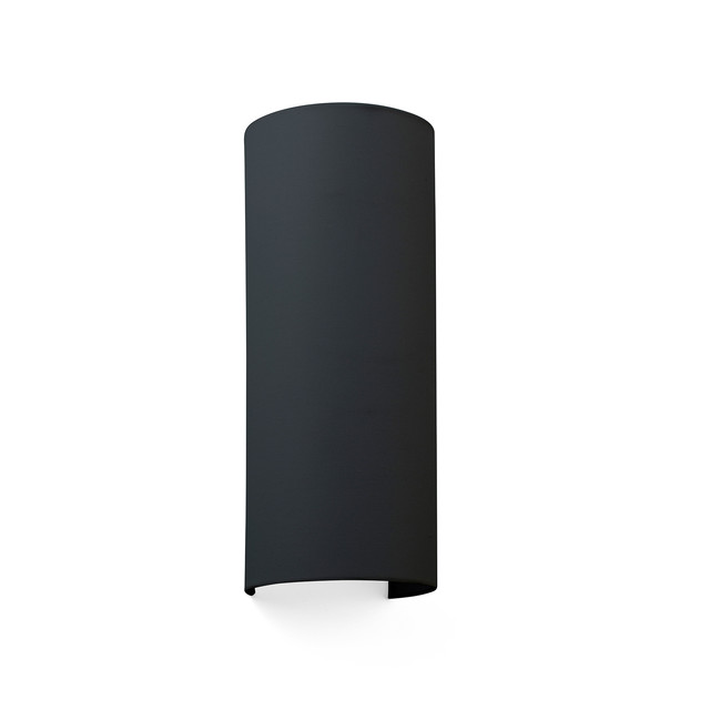 Faro Barcelona COTTON R Round black wall lamp vertical 2L — 66410