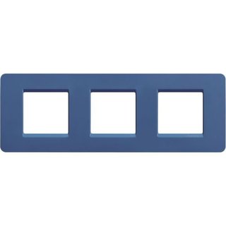BTicino Matix - plate 2+2+2 horizontal turquoise — AM4802/3AR