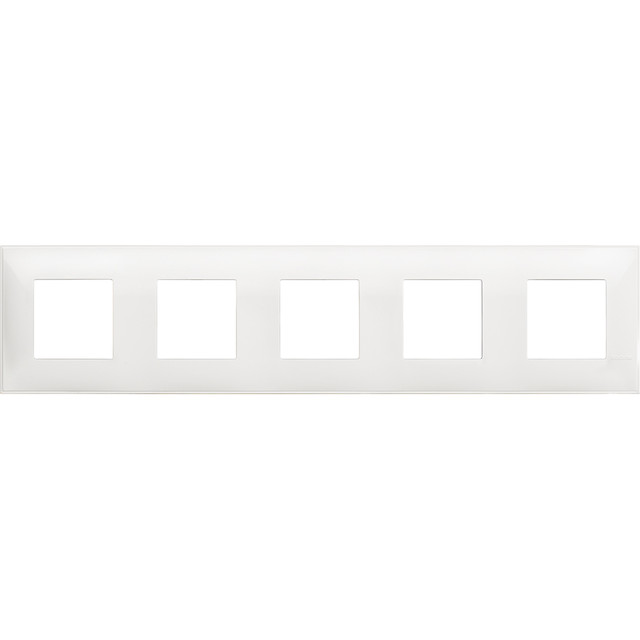 BTicino Cover plate - 2+2+2+2+2 horizontal/vertical installation modules — R4802M5RW
