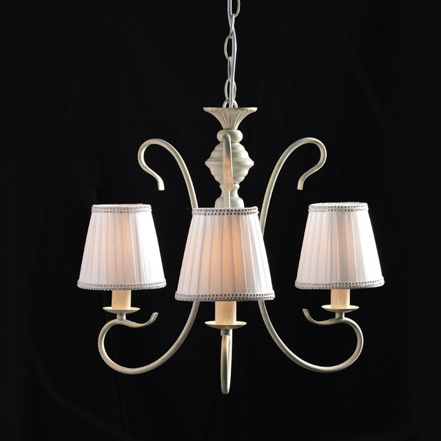 ACA Lighting PENDANT PATINA CLOTH SHADE 3ΧΕ14 DIJON — DL7613