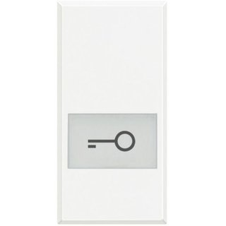 BTicino Screen-printed key 'key' with Light - 1 module — HD4921LF