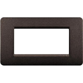 BTicino Matix - plate 4P Brown Coffee — AM4804GG