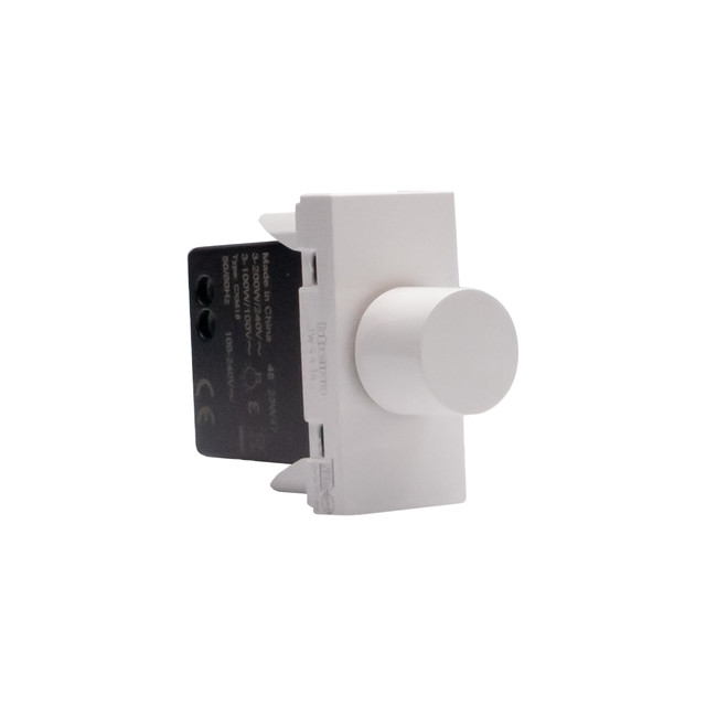 BTicino Universal rotative dimmer (resistive, inductive, capacitive, fluorescent compact and dimmer LEDs) — JW4414