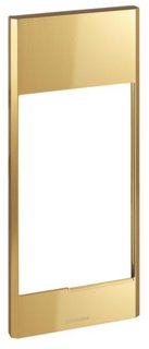 BTicino 3-module frame – Gold finish — 345103