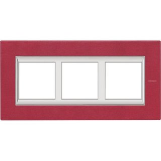 BTicino Rectangular cover plate 2x3P 57mm — HA4832/3RC