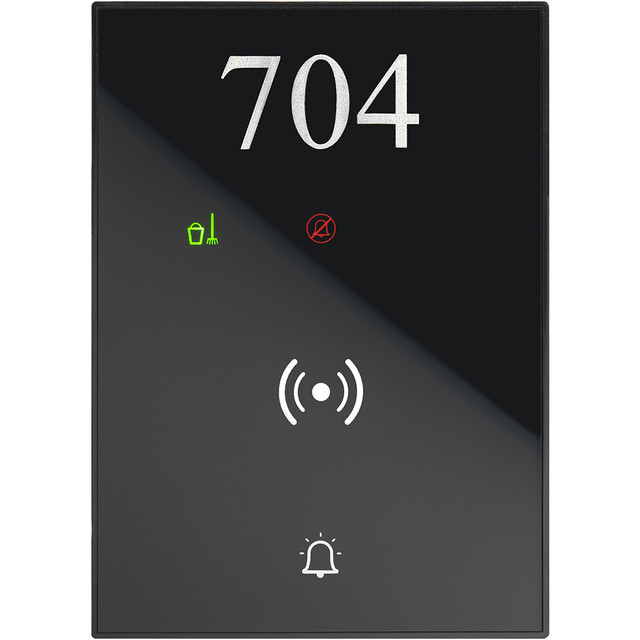 BTicino Key card reader + Outside the door indicator (White color) in plastic material. — FL4651W