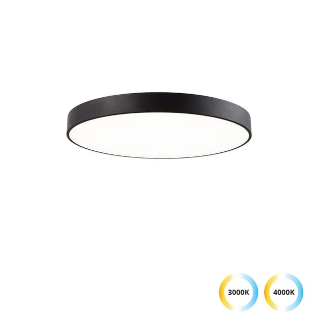 Viokef Ceiling Lamp Black D:400 Madison 3000K/4000K — 4235401