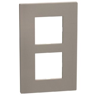 BTicino Light Now - Cover plate 2+2 modules - stone — YA4832M2GG