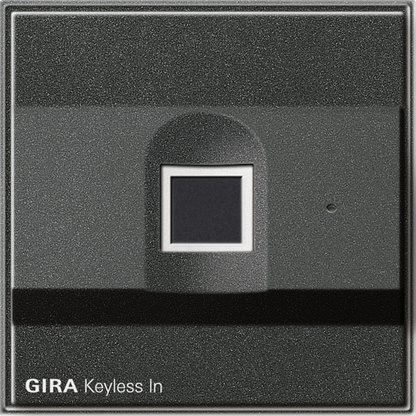 Gira Keyless In Fingerprint reader anthracite TX_44 — 261767