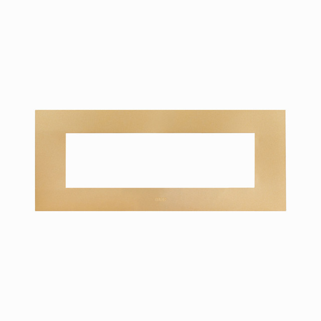 AVE SMART EASY S44 TECHNOPOLYMER PLATE, GOLD COLOR – MATT FINISH – 7 MOD. — 44PSME7ORO