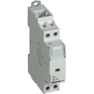 BTicino Contactor In=10/25A - Vn=230Vac - 2NO - 1 module — FT1A2N230
