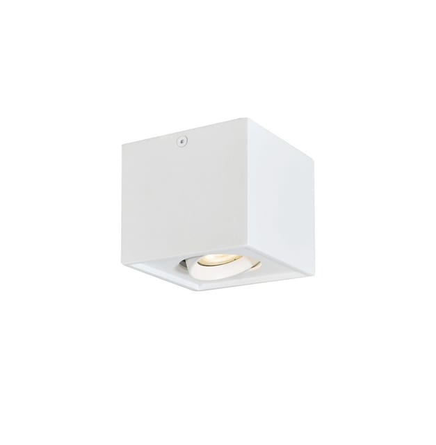 Viokef Ceiling Lamp Square White Arion — 4260900