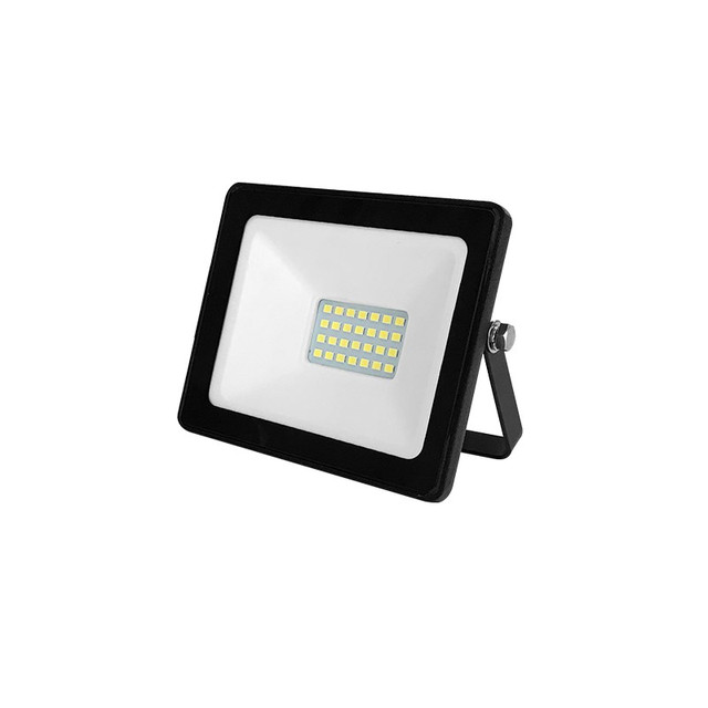 ACA Lighting BLACK LED SMD FLOOD LUMINAIRE IP66 20W GREEN 230V — Q20G — manufacturer representative image