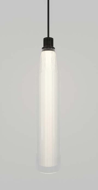 Viabizzuno david chipperfield dc02 sanded — Vb9.580.06.s — installed appearance; diffuser accessory