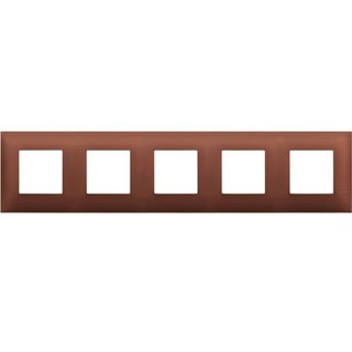 BTicino Cover plate - 2+2+2+2+2 horizontal/vertical installation modules — R4802M5SF