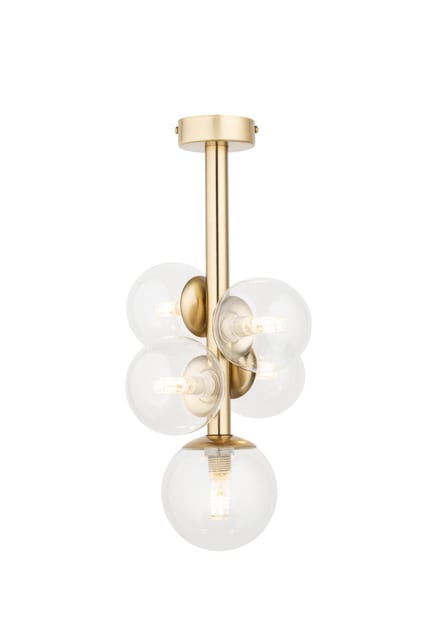 Sigma PERLA LUX 5 Ceiling lamp transparentny — 40854