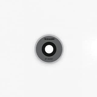 Artemide Ego Flat 55 downlight 14° 3000K Round Inox IK10 — T42009SPW00