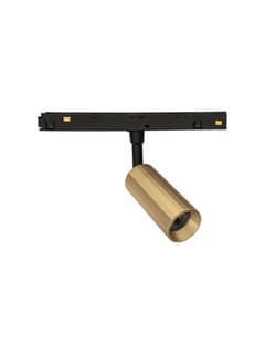 Zambelis 25475 MAGNETIC SPOT 6W 2700Κ-4000K 3000K DALI, GOLDEN BRASS