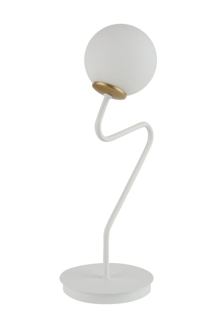 Sigma ZIGZAG Table lamp white gold — 50269