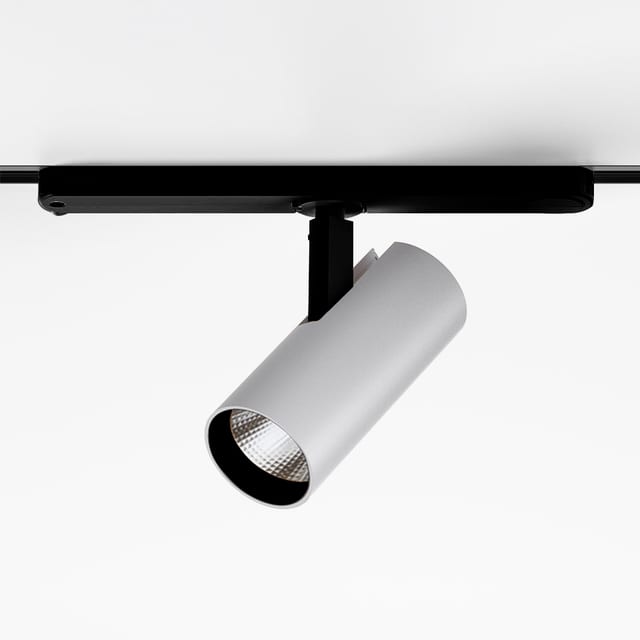 Artemide Vector Track 55 - 15° 4000K Undimmable Brushed Silver — AN15115