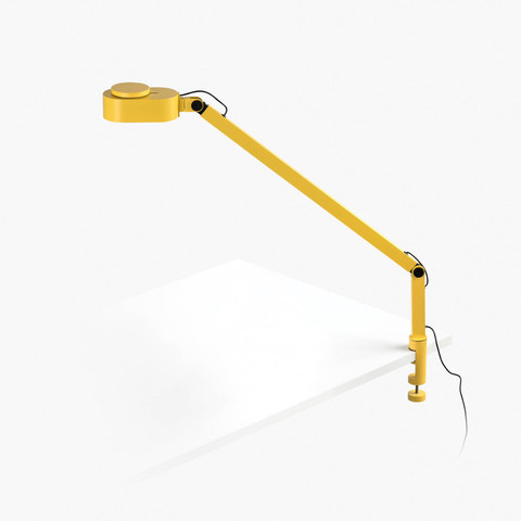 Faro Barcelona INVITING Yellow clip lamp — manufacturer representative image