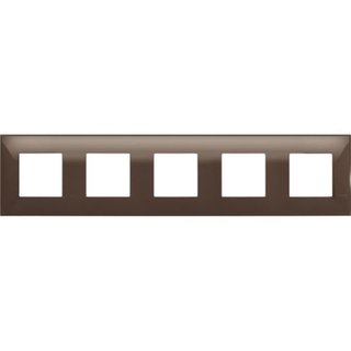 BTicino Cover plate - 2+2+2+2+2 horizontal/vertical installation modules — R4802M5MK