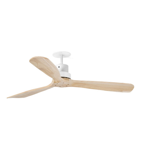 Faro Barcelona LANTAU RECESSED L White/pine fan — manufacturer representative image