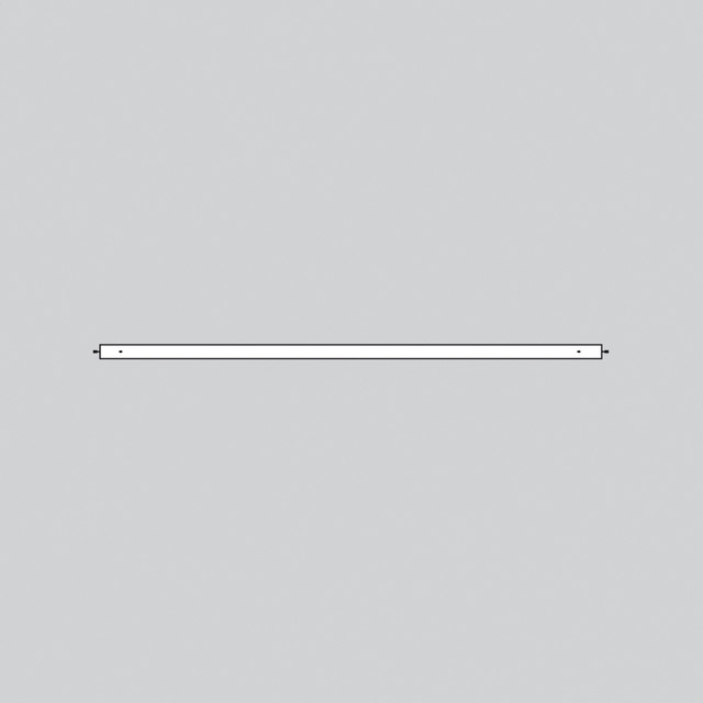 Artemide Alphabet of light system - Suspension - Linear - 1200 mm - 3000K - Terminal - Not powered — 2106010AHE — manufacturer representative image