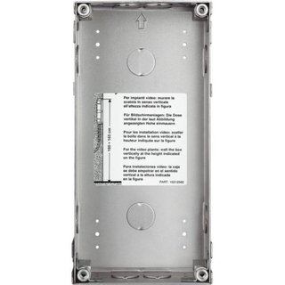 BTicino Flush-mounting tear-resistant steel box 2 modules Sfera Robur — 350120