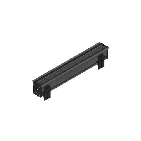 Flos Ingraze Adjustable Frame + Asymmetric Louvre L 600 — F017F1SA033 — manufacturer representative image