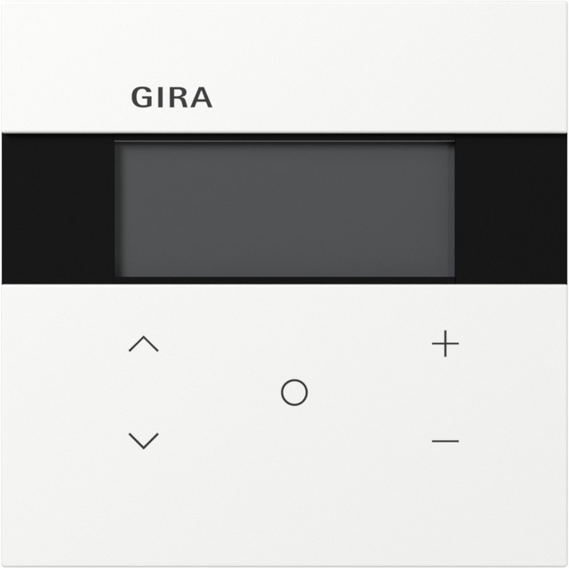 Gira room climate sens.HVAC Komfort KNX System 70 p.white m(lac.) — 200772 — manufacturer representative image